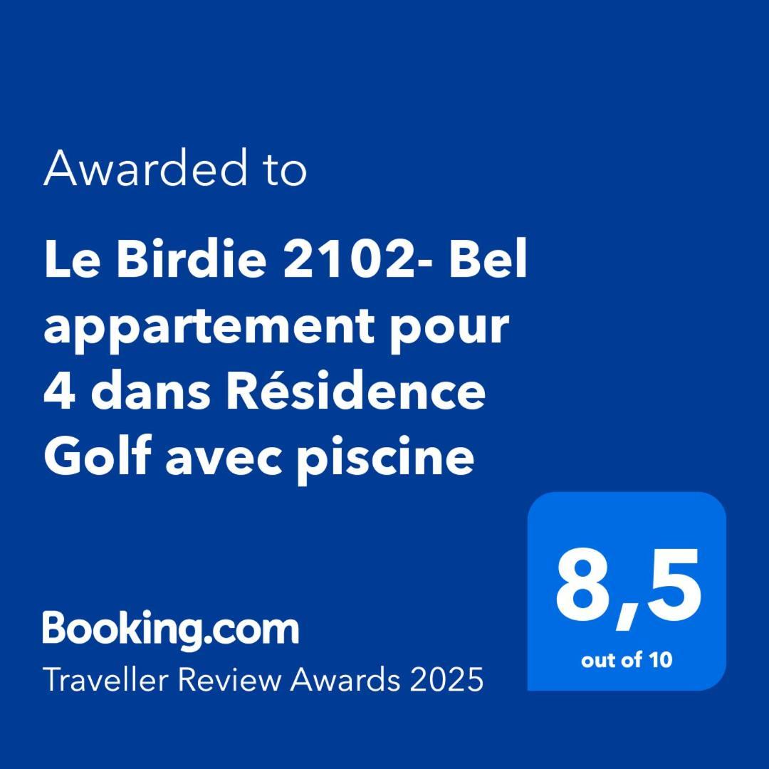 Le Birdie 2102- Bel Appartement Pour 4 Dans Residence Golf Avec Piscine دوفييل المظهر الخارجي الصورة